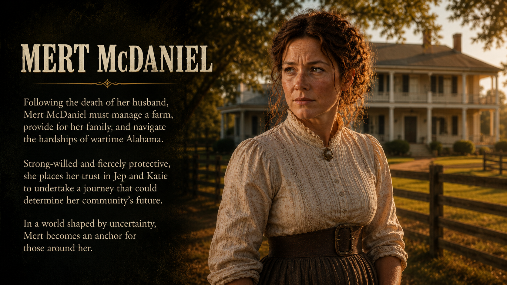 Mert McDaniel — character introduction